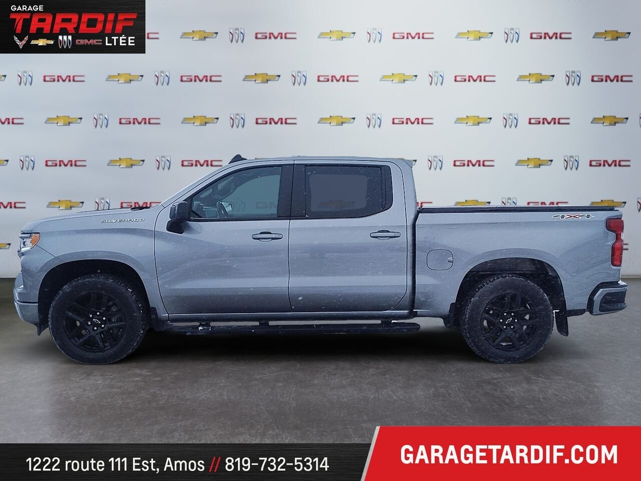 2024 CHEVROLET 1500 4RM, CAISSE COURTE, CAB. MULTIPLAC Grey Rouyn-Noranda - photo #4
