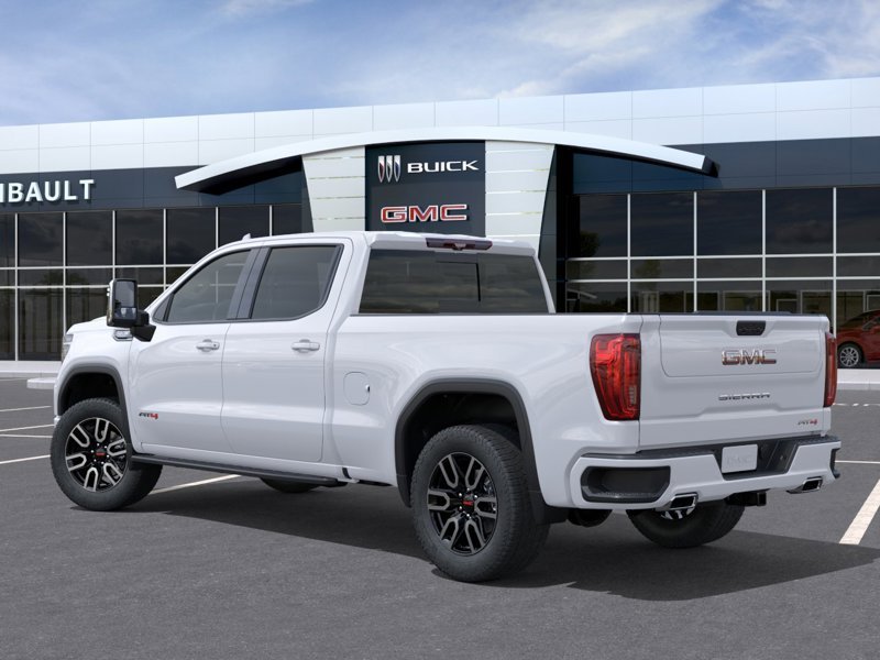 GMC Sierra 1500 AT4 cabine multiplace 4RM 157 po 2026 BLANC SOMMET