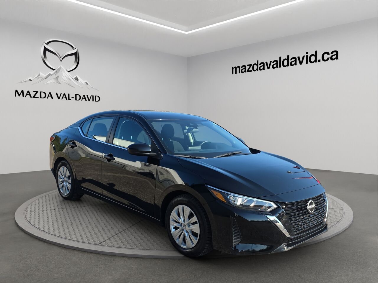 2024 Nissan Sentra S Plus CVT, caméra de recul, commande audio au volant, Apple Carplay Black Val-David - photo #4