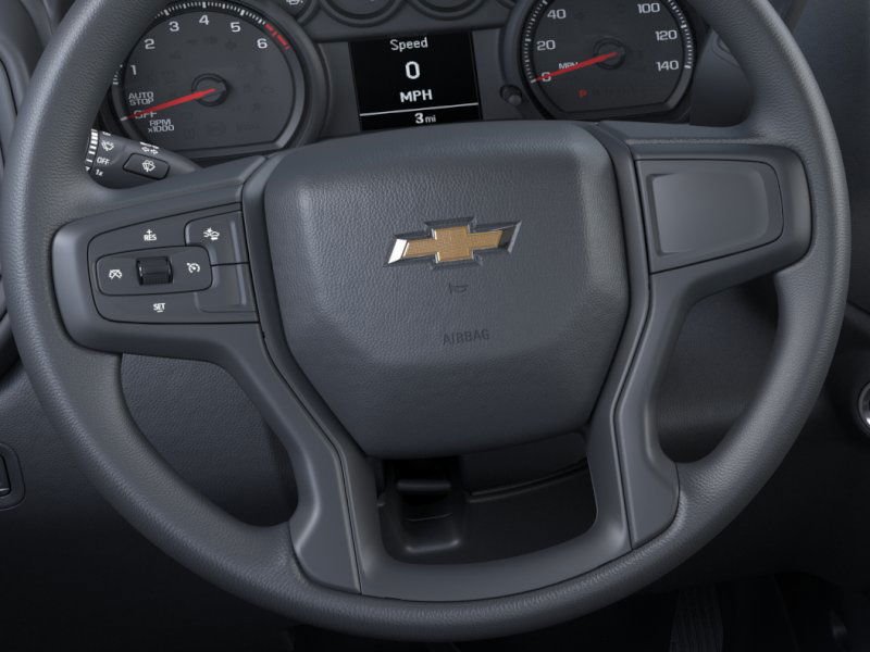 2026 CHEVROLET Silverado 1500 Custom cabine multiplace 4RM 157 po Black Gatineau - photo #18