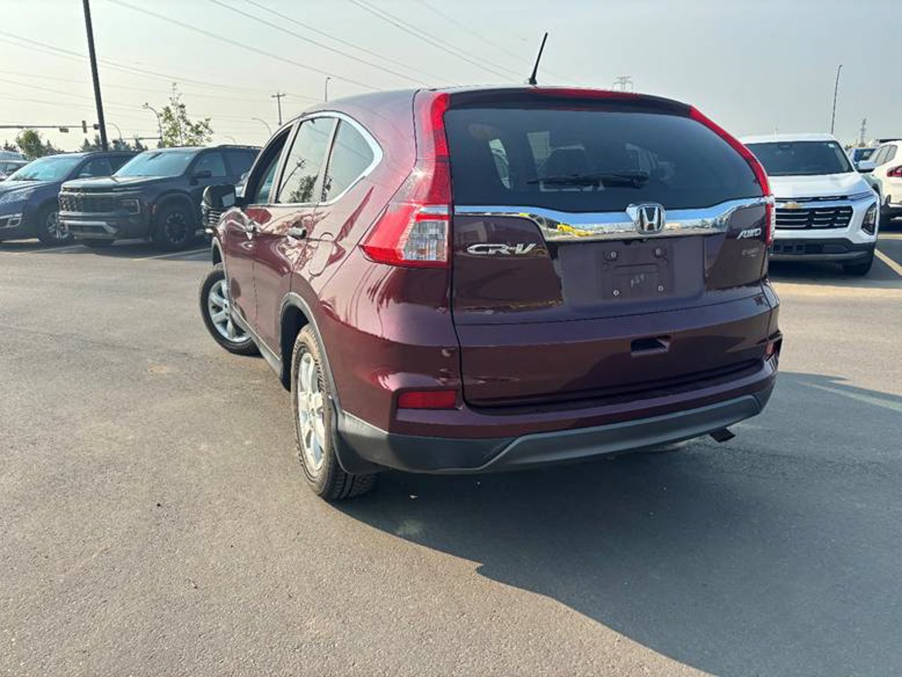 2015 Honda CR-V AWD 5dr LX Basque Red Pearl Sherwood Park - photo #3