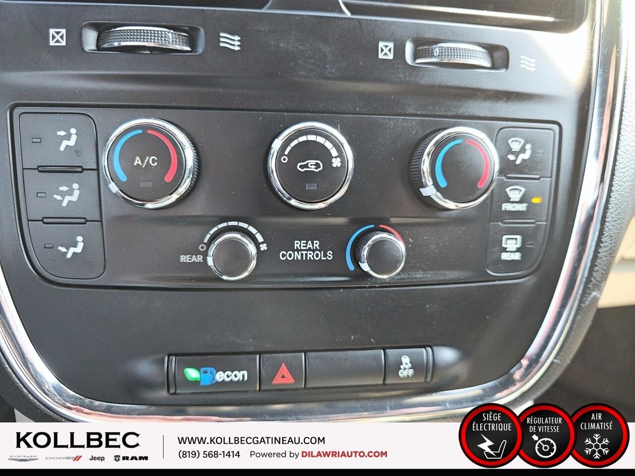 DODGE GRAND CARAVAN SXT Premium Plus 2017 Rouge Ottawa & Gatineau - photo #7
