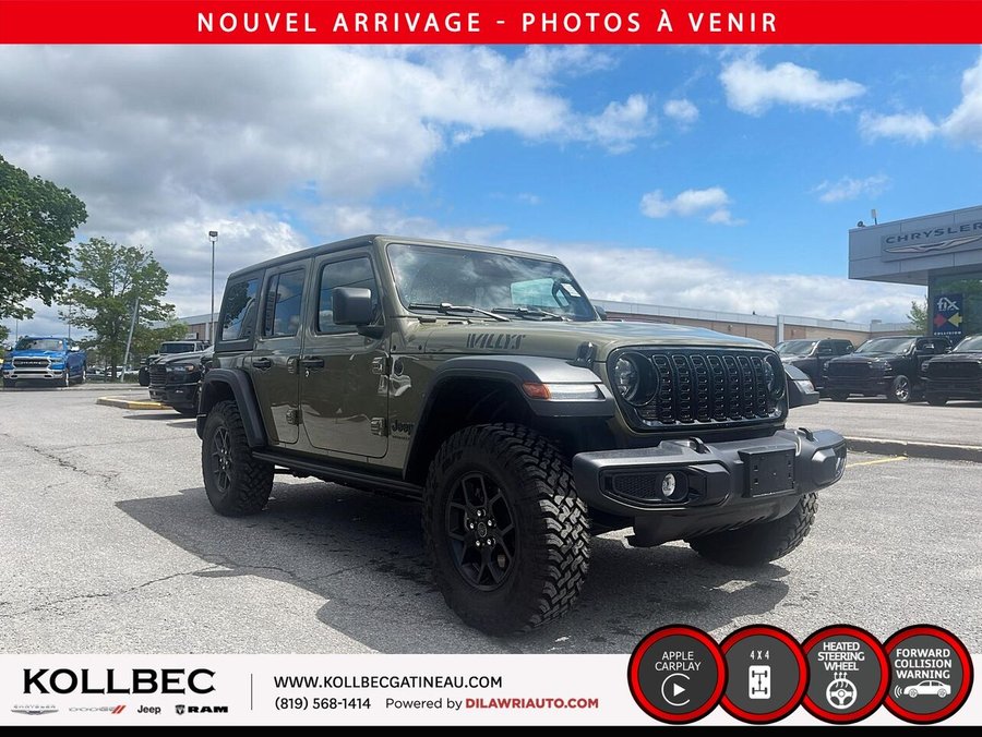 JEEP WRANGLER *** UN PROPRIO + CLEAN CARFAX *** 2026 Vert