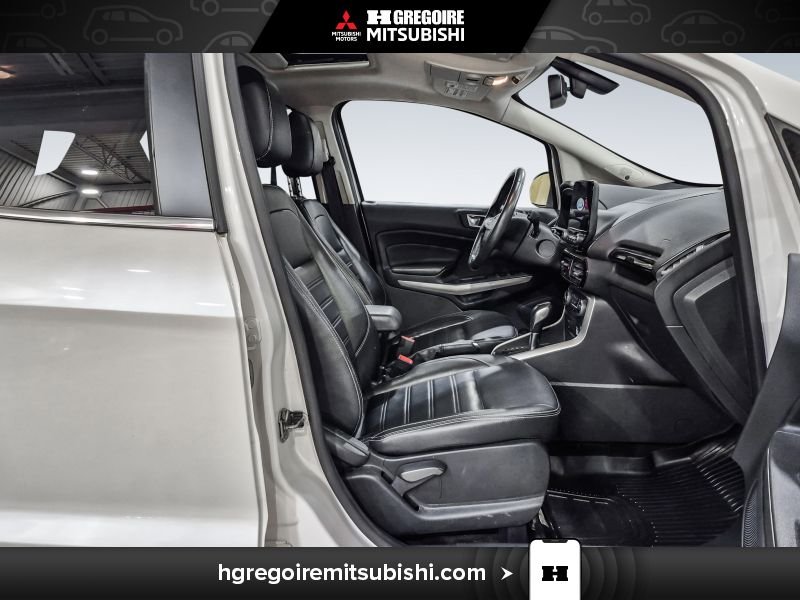 Ford EcoSport MA4296 | Titanium *AWD * Cuir * Toit * Mags * Caméra 2018 Blanc Laval - photo #16