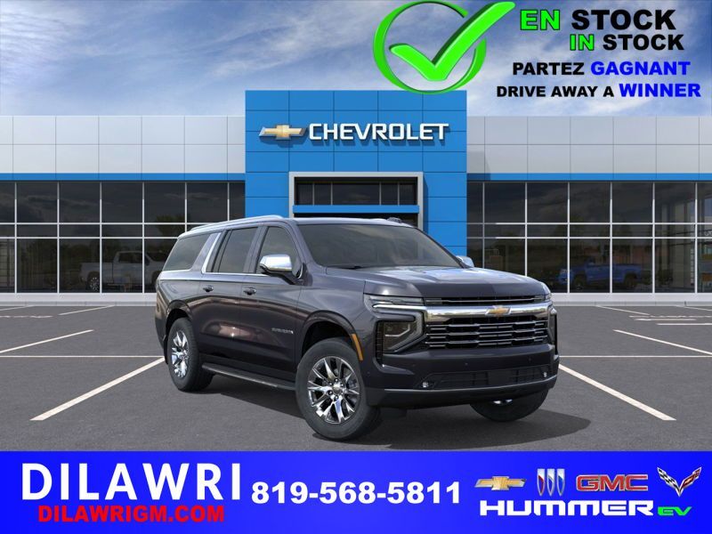 Gray 2026 Chevrolet Suburban SUV / Crossover Four-Wheel Drive Automatic