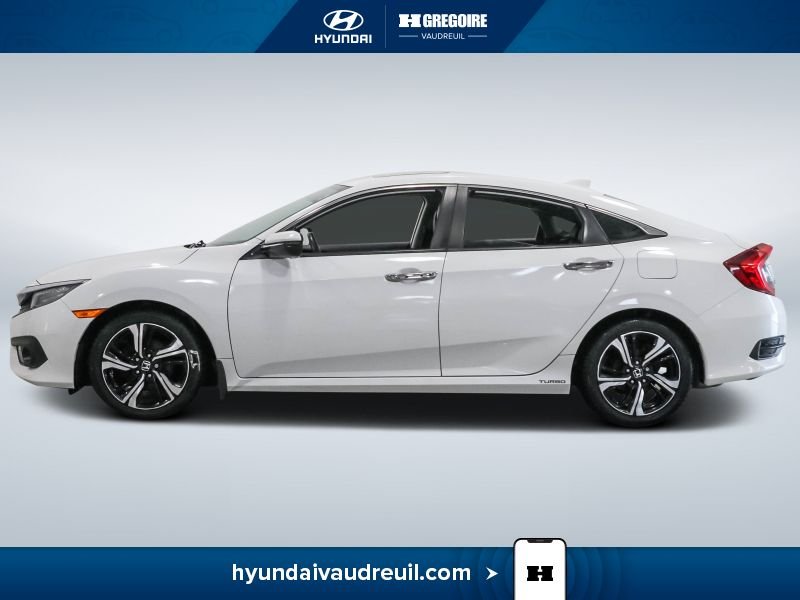 2016 Honda Civic White Blainville - photo #5