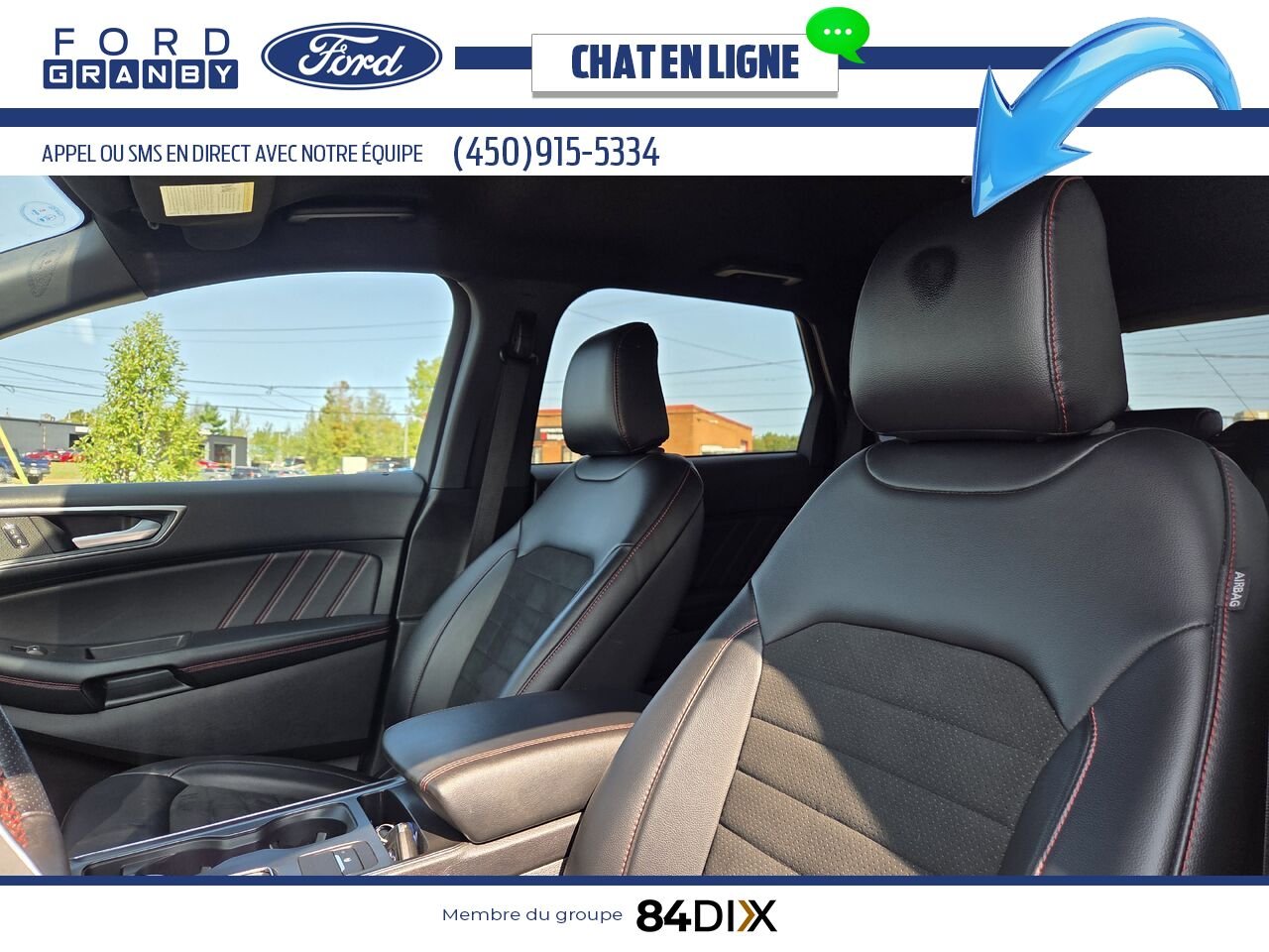 2024 Ford Edge White Granby - photo #20