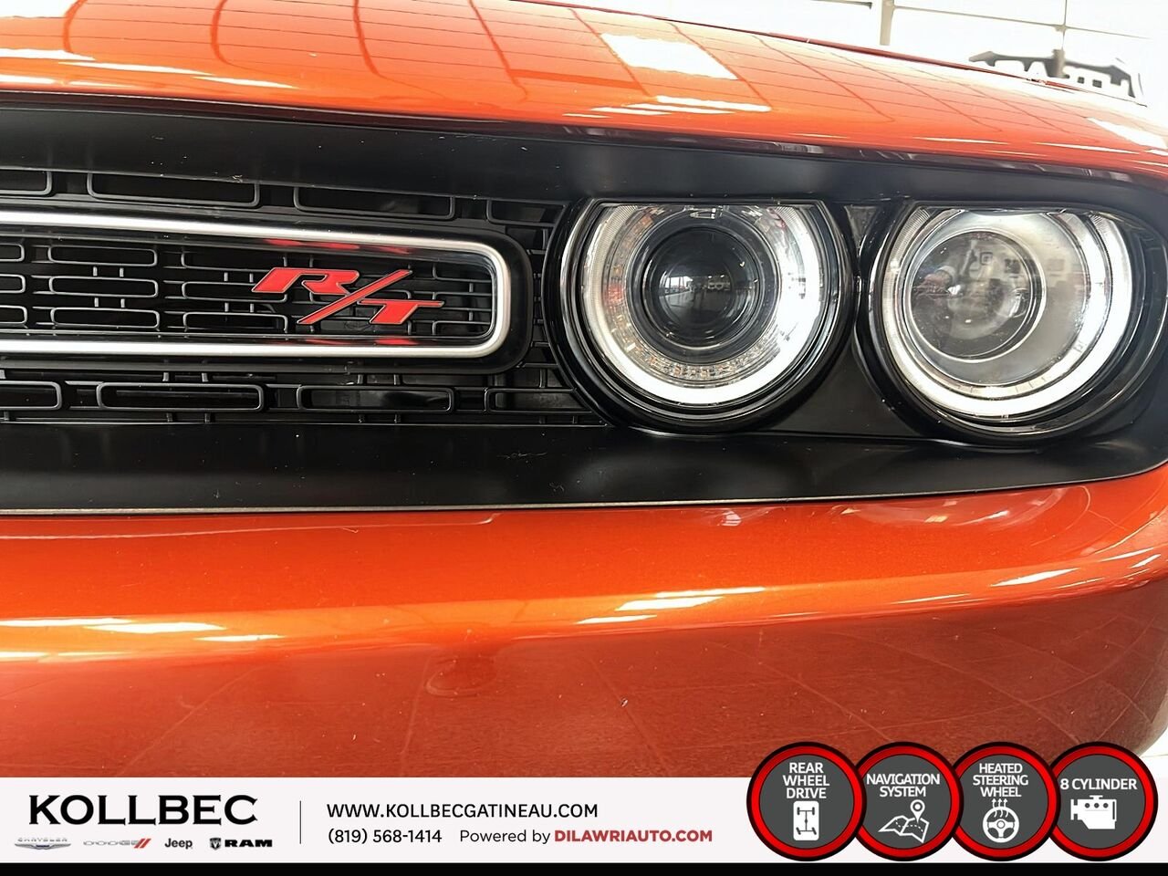 DODGE CHALLENGER U19190 | R/T 2021 Orange Gatineau - photo #16