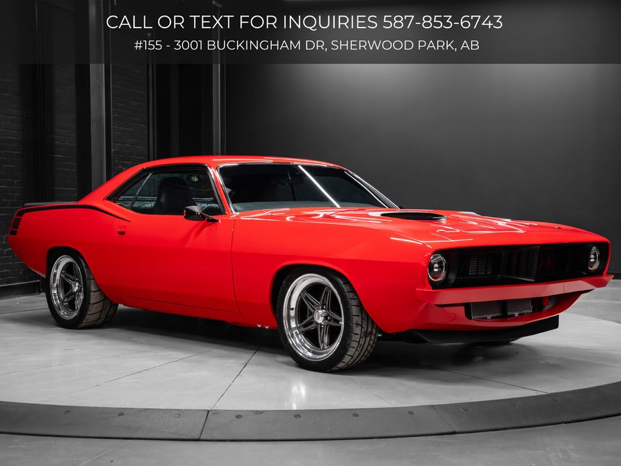 1973 Plymouth Barracuda 1973 Red
