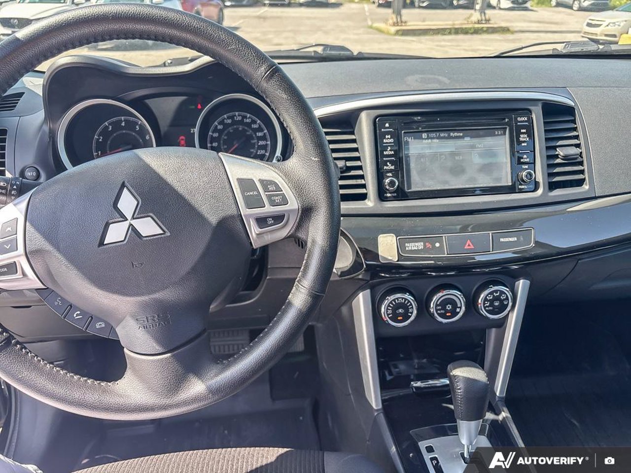 Mitsubishi Lancer JA32U2FU4HU602406 2017 Noir Mirabel - photo #15