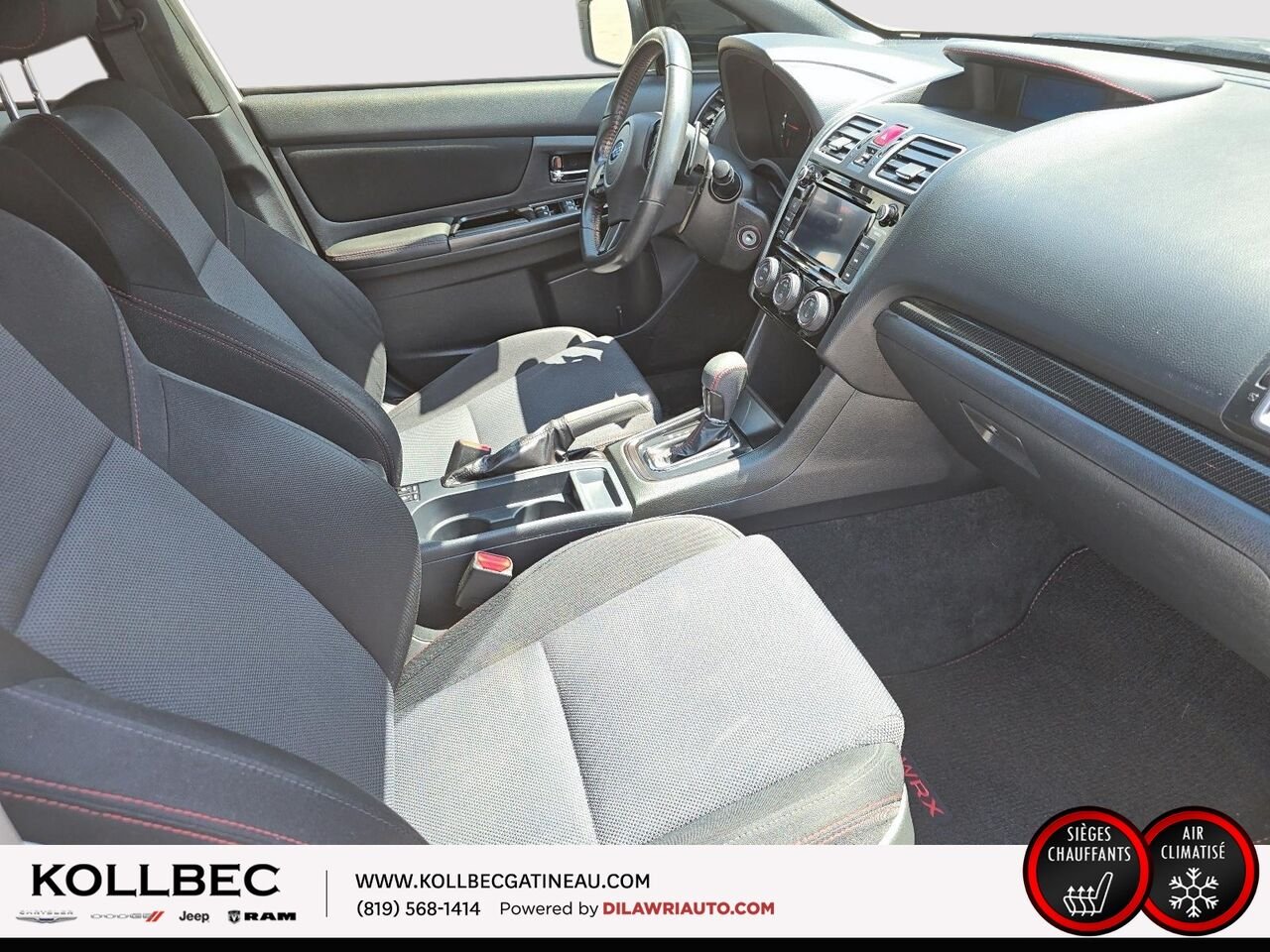 2019 SUBARU WRX 241442 | SPORT AWD White Gatineau - photo #17
