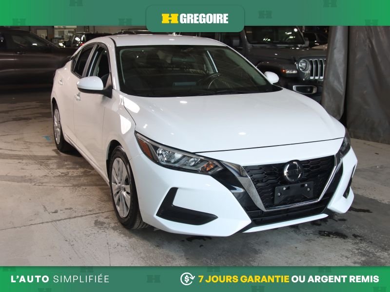 Nissan Sentra 730004 | S Plus AUTO A/C GR ELECT CAM RECUL BLUETOOTH 2020 Blanc Laval - photo #0