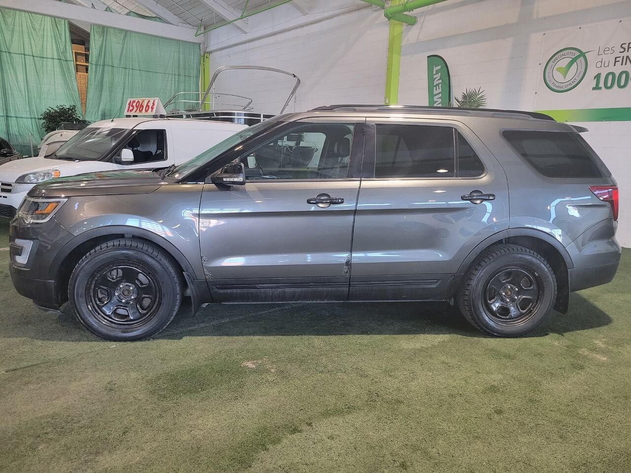 2017 Ford Explorer Grey  - photo #3