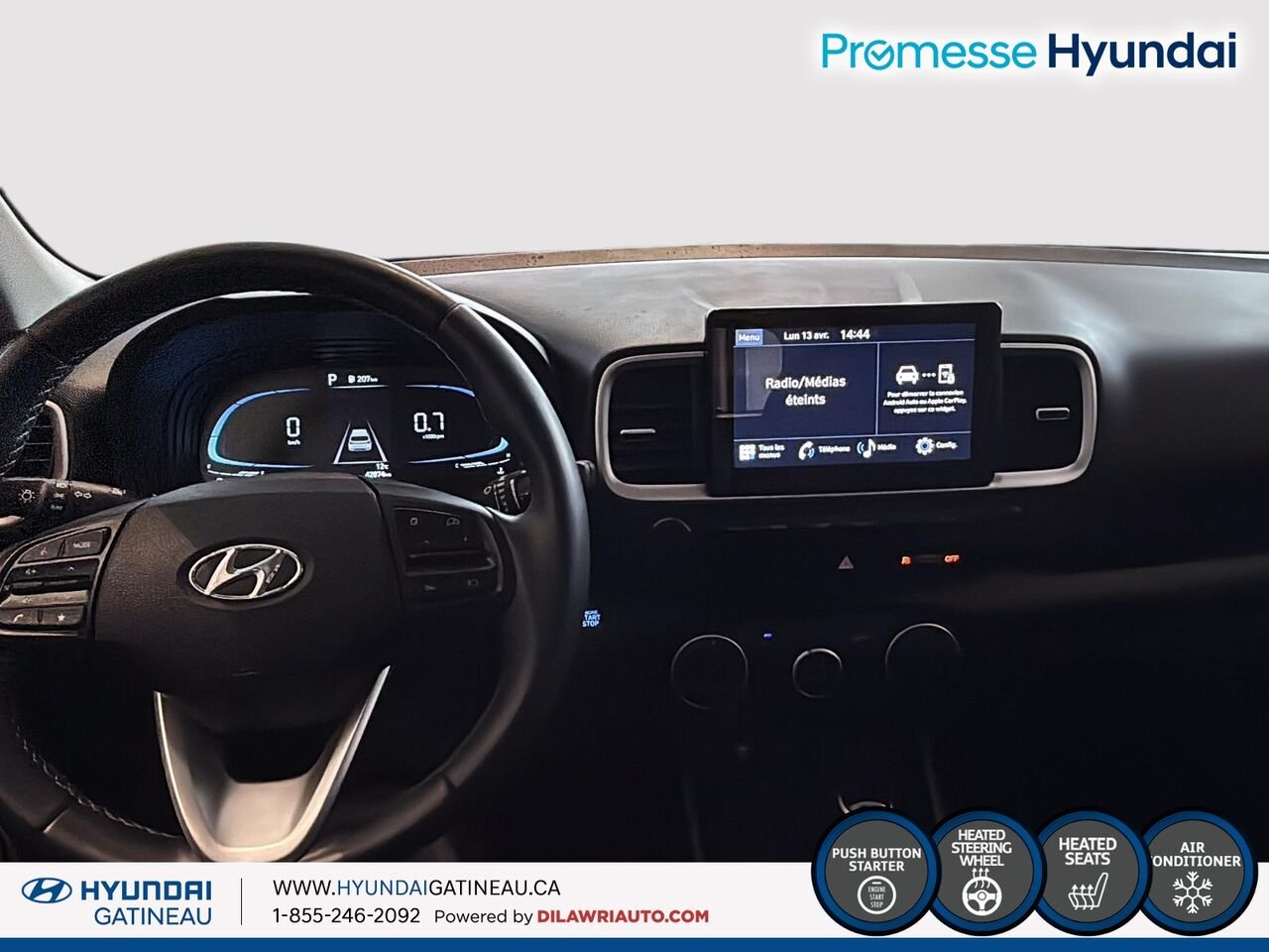 2024 Hyundai Venue Grey Gatineau - photo #9