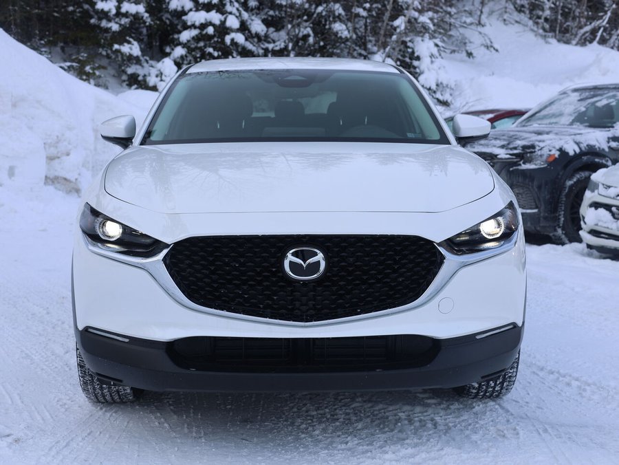 2025 Mazda CX-30 Gs, awd, sièges, volant et rétroviseurs chauffants Snowflake White Pearl