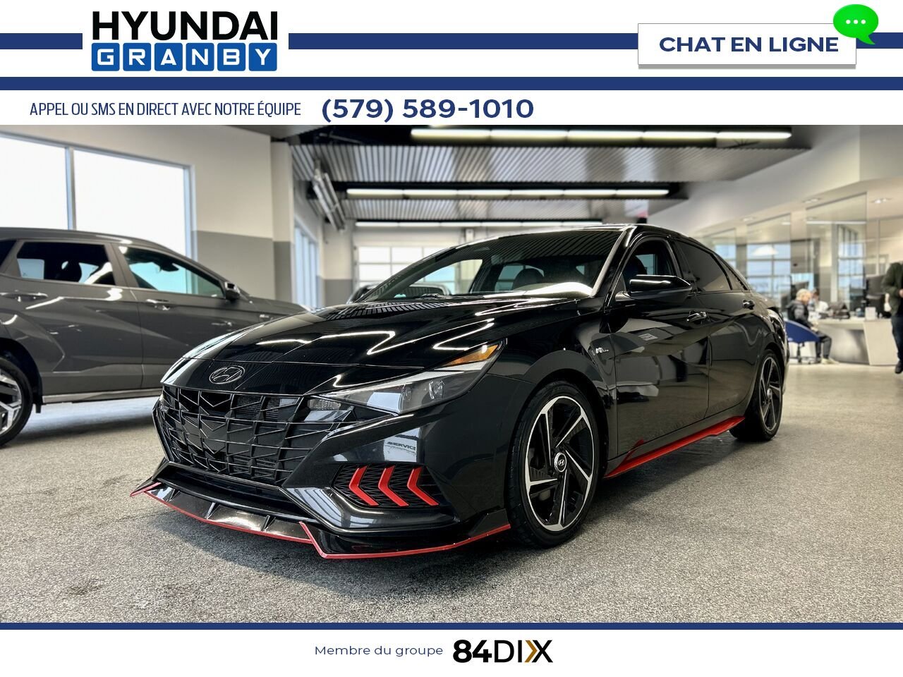2021 Hyundai Elantra Black Granby - photo #3