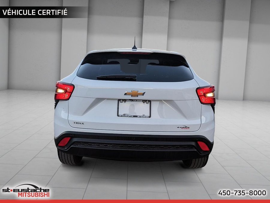 2025 Chevrolet Trax TRACTION AVANT LS 4 PORTE-SIÈGES CHAUFFANTS-APPLE CARPLAY-CAMÉRA DE RECUL White