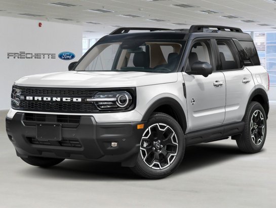 2026 Ford Bronco Sport 2026 Space White Metallic