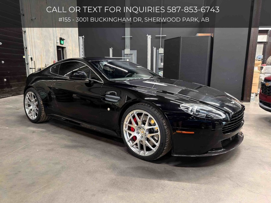2012 Aston Martin V8 Vantage 2012 Black