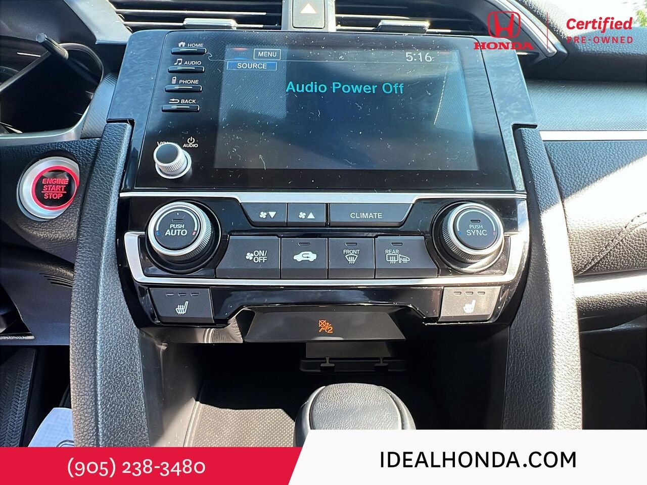 2021 Honda Civic Sedan EX CVT White Mississauga - photo #18