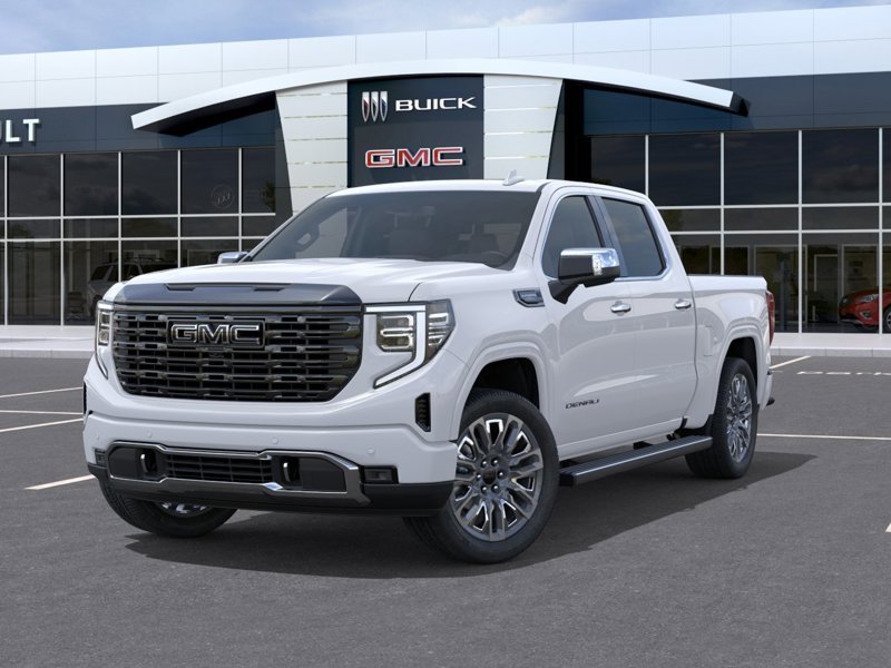 2026 GMC Sierra 1500 Denali Ultimate cabine multiplace 4RM 147 po GLACIER WHITE TRICOAT Sherbrooke - photo #5