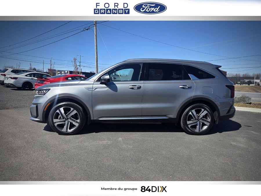 2022 Kia Sorento SX PHEV, Toit, Cuir bleu Grey