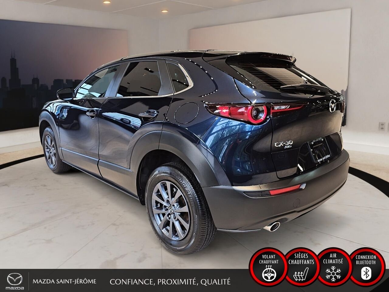 2025 Mazda CX-30 GX TI Grey Saint-Jérôme - photo #9