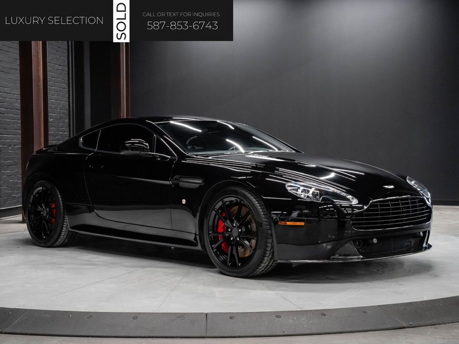 2012 Aston Martin V8 Vantage 2012 Black