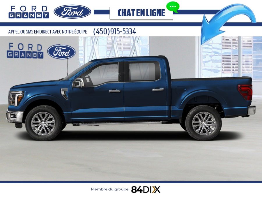 2026 Ford F-150 Antimatter Blue Metallic