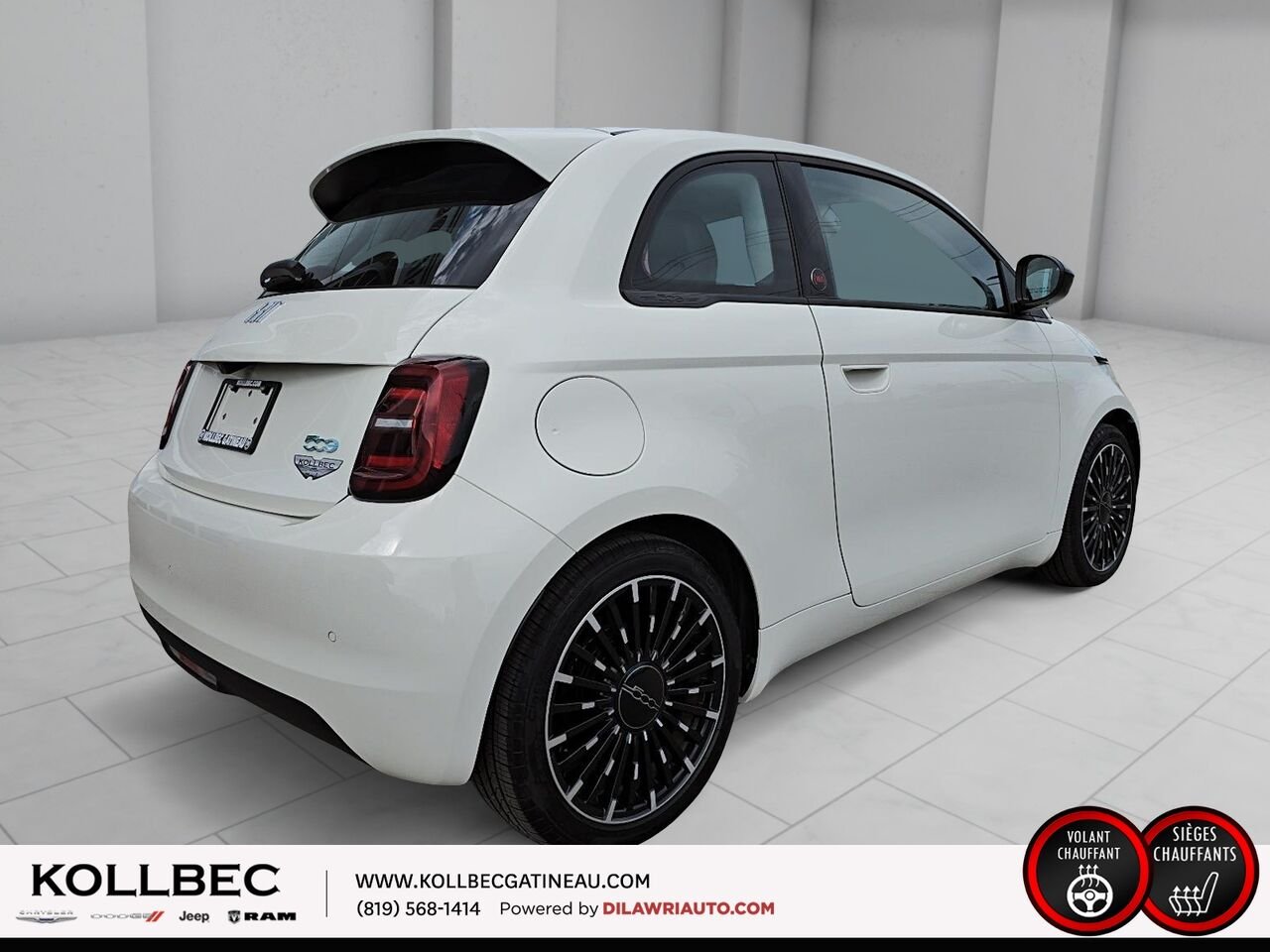 2025 FIAT 500E Édition (RED) White Ottawa & Gatineau - photo #14