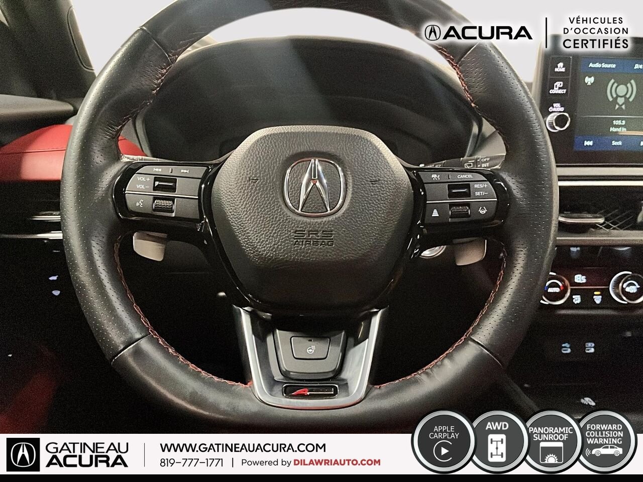 Acura ADX A-Spec AWD 2025 Blanc Ottawa & Gatineau - photo #9
