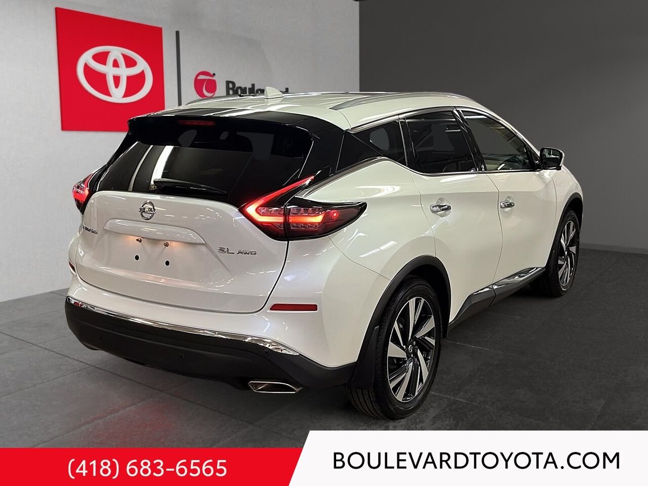 Nissan Murano 100150A-8 | SL 2022 Blanc Québec - photo #3