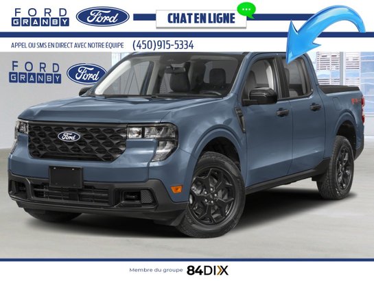 Ford Maverick XLT TI SuperCrew 2026 Gris azur métallisé trois couches