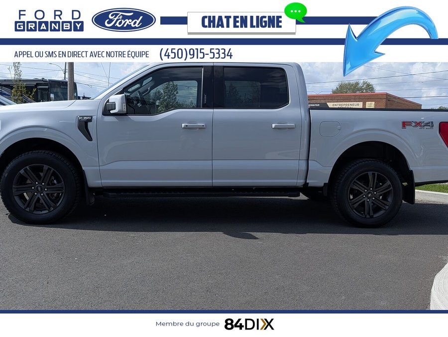 Ford F-150 LARIAT cabine SuperCrew 4RM caisse de 5,5 pi 2022