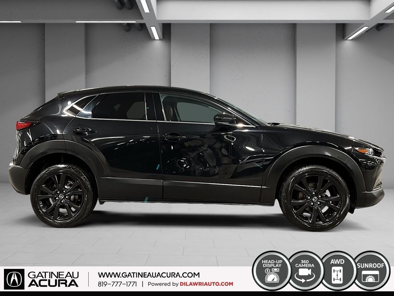 Mazda CX-30 GT AWD 2022 Noir Ottawa & Gatineau - photo #14
