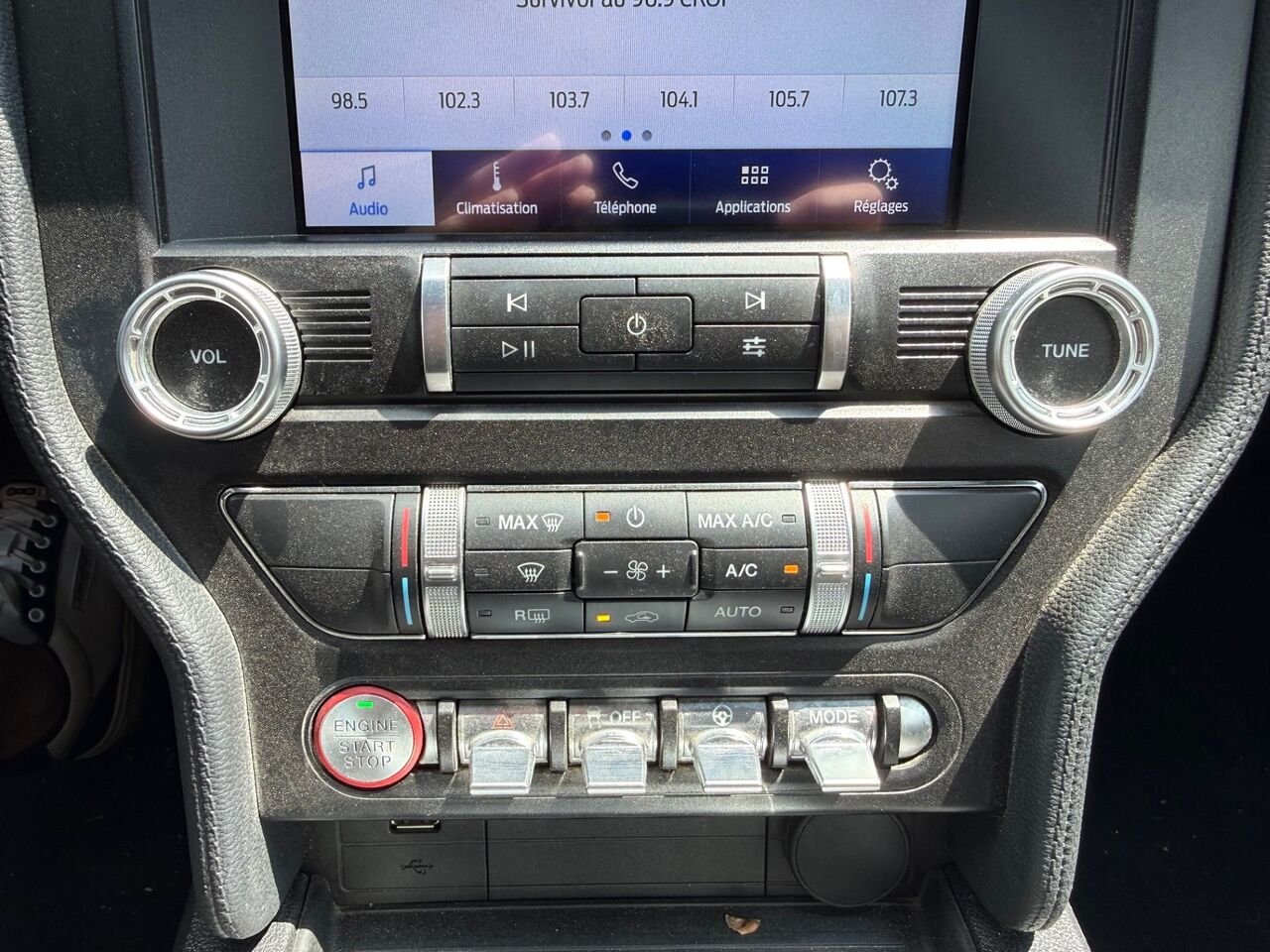 2020 Ford Mustang EcoBoost décapotable Orange Châteauguay - photo #16