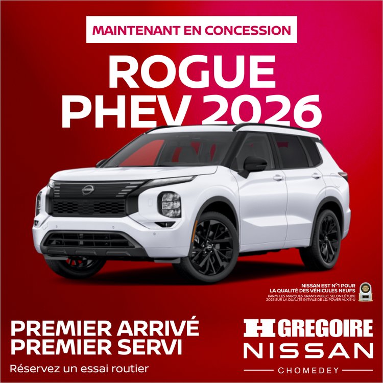 Nissan chomedey promo mai Rogue PHEV FR