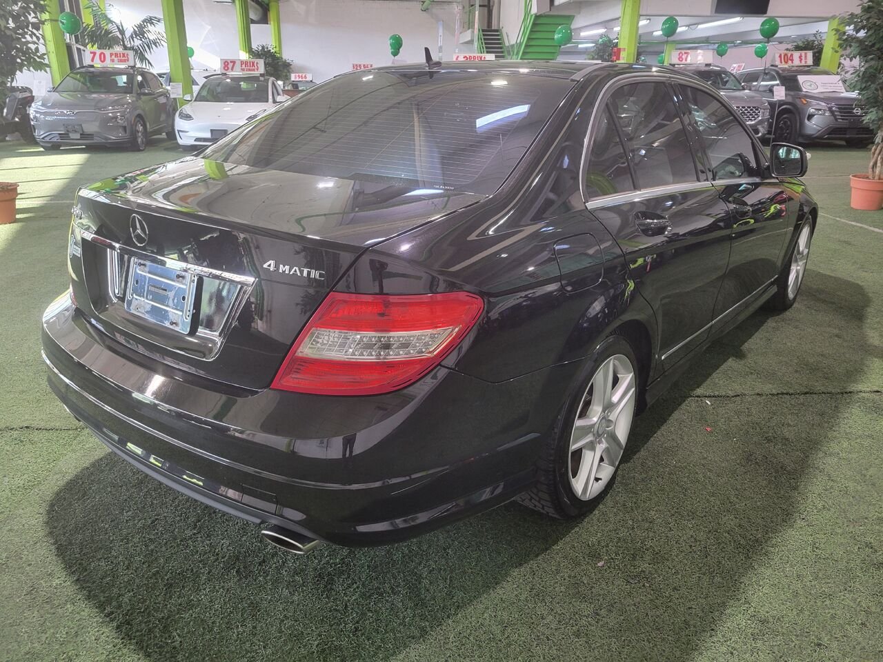2009 Mercedes-Benz Classe-C Black  - photo #5