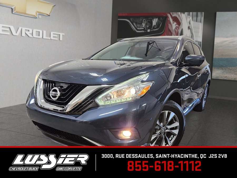 Nissan Murano Traction intégrale 4 portes SL 2016 Bleu