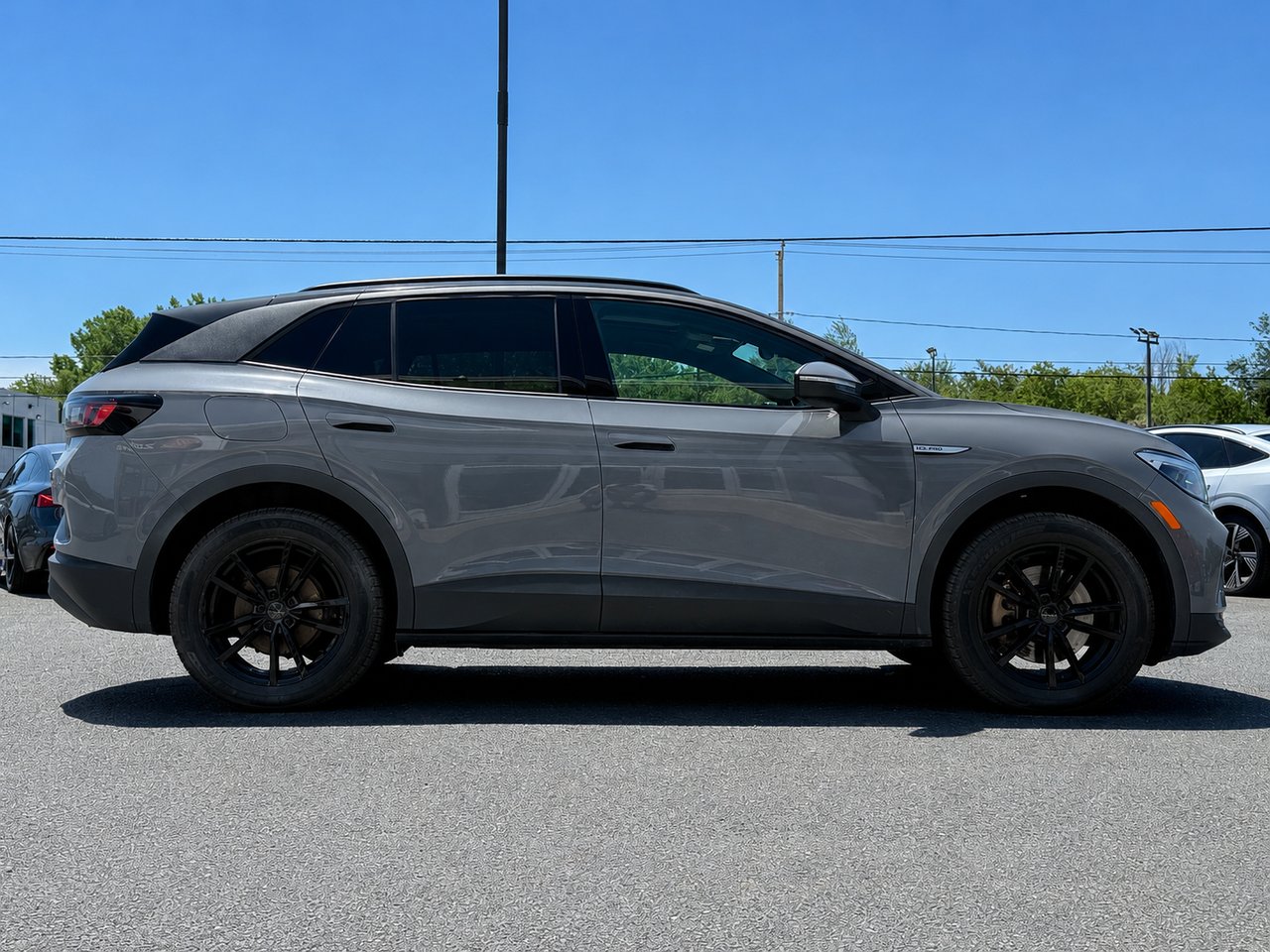 Volkswagen ID.4 PRO S AWD 2023 Gris Granby - photo #7