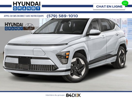 HYUNDAI KONA ÉLECTRIQUE PREFERRED TREND 2026 2026 Blanc