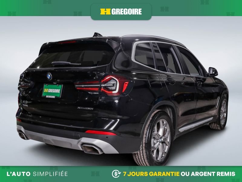 BMW X3 2022 Noir Laval - photo #7