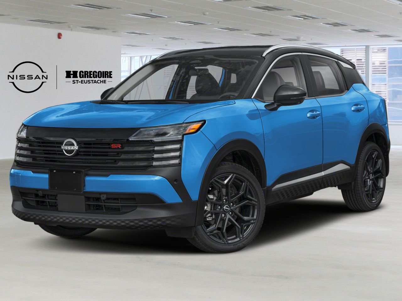 2026 Nissan Kicks Artic Ice Blue Metallic/Super Black Saint-Eustache - photo #0