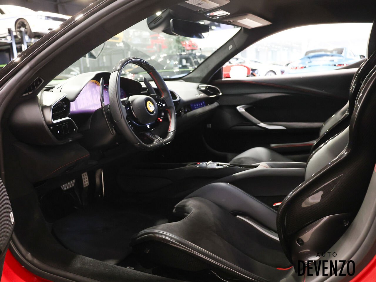 2024 Ferrari 296 GTB Red Saint-Eustache - photo #8
