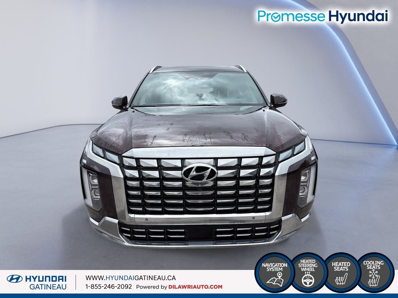2024 Hyundai Palisade Red Gatineau - photo #1