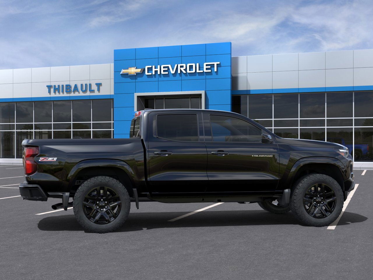 Chevrolet Colorado Z71 4RM 2024 Noir Granby - photo #4