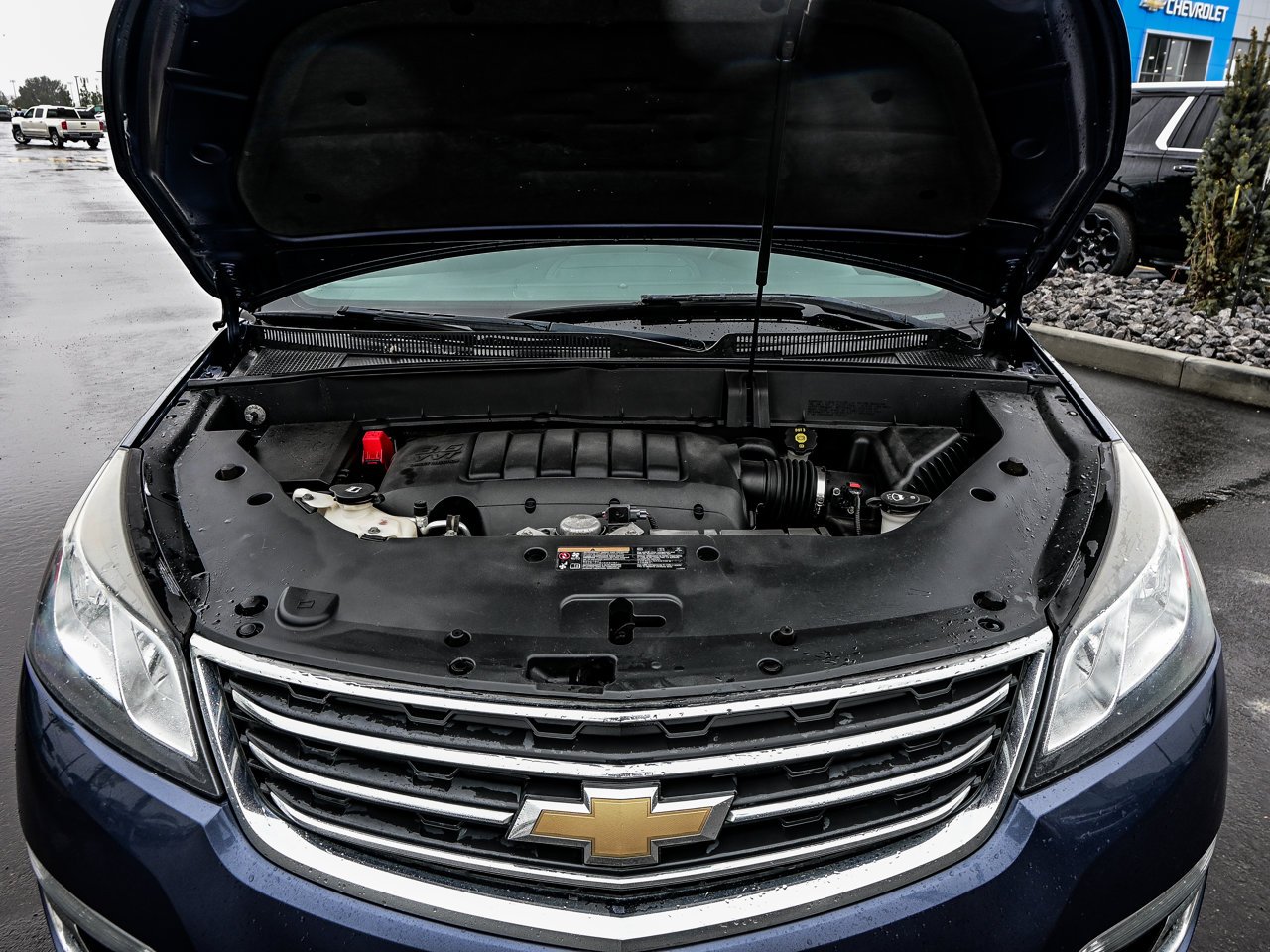 2013 Chevrolet Traverse AWD 4dr 1LT Blue Sherwood Park - photo #8