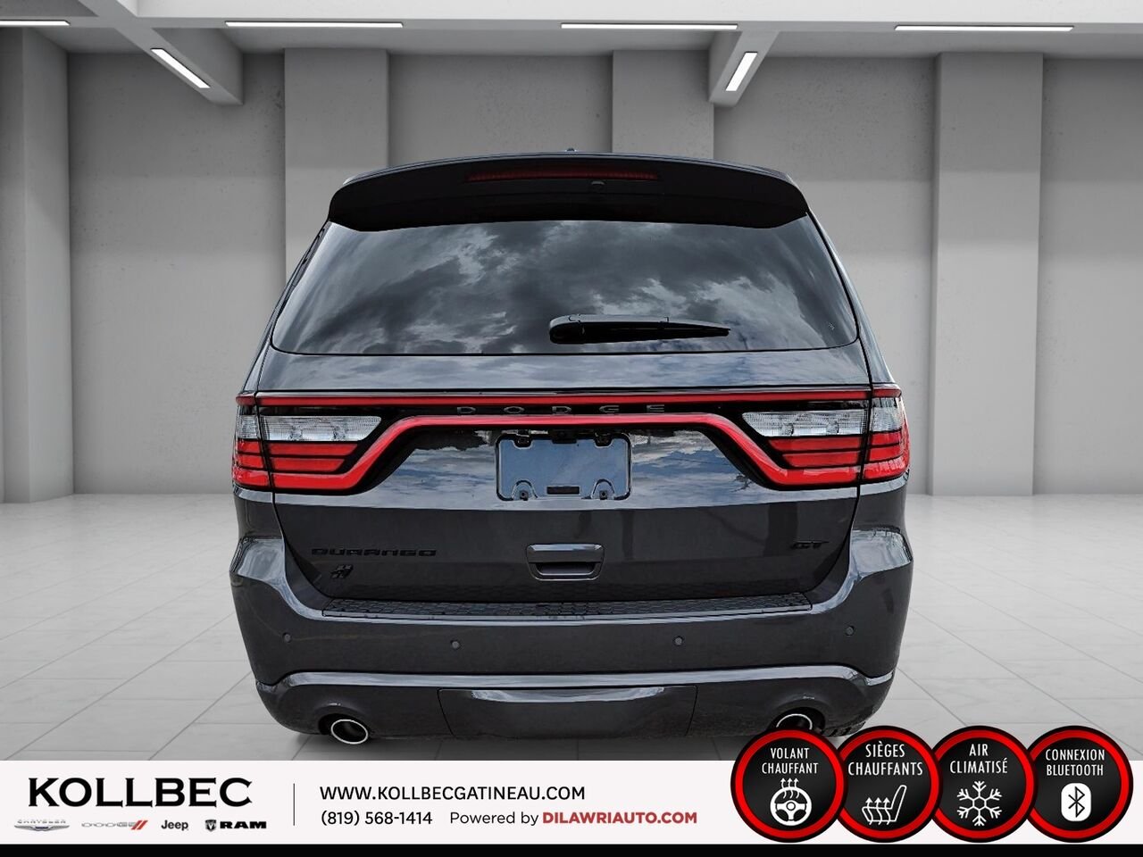 Dodge Durango 26150 | GT TI 2026 Gris vaporeux Gatineau - photo #15