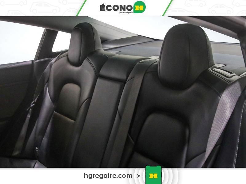 Tesla Model 3 727190A | LONG RANGE TOIT CUIR MAGS CAM RECUL BLUETOOTH 2018 Noir Laval - photo #14