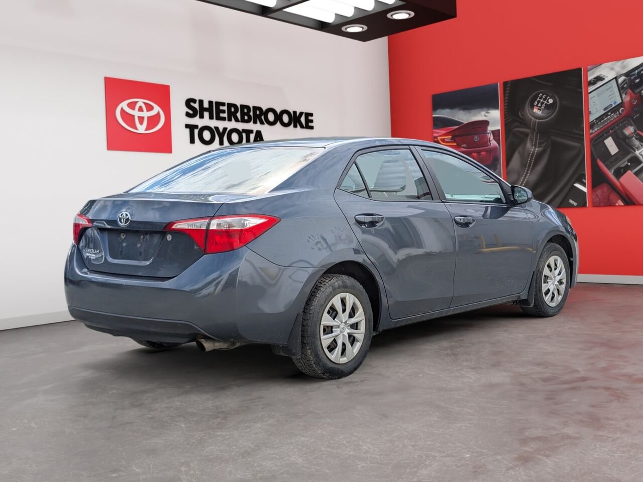 Toyota Corolla CE/VITRES ÉLECTRIQUES/AC 2014 Bleu Sherbrooke - photo #3